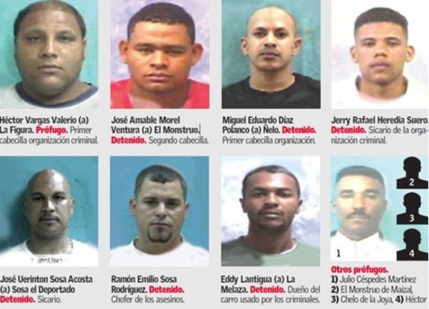 Dicta 30, 20 y 10 años de prisión contra ocho personas mataron seis en Santiago