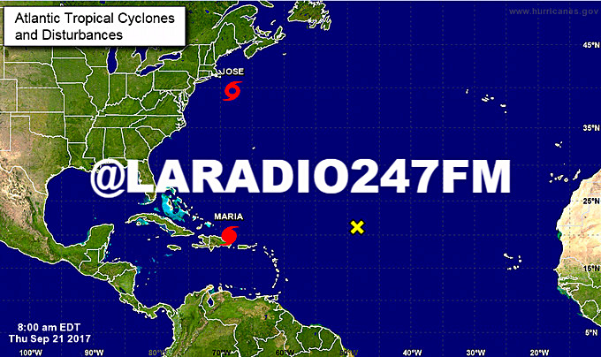 La tormenta tropical José se mantiene frente a la costa noreste de EEUU