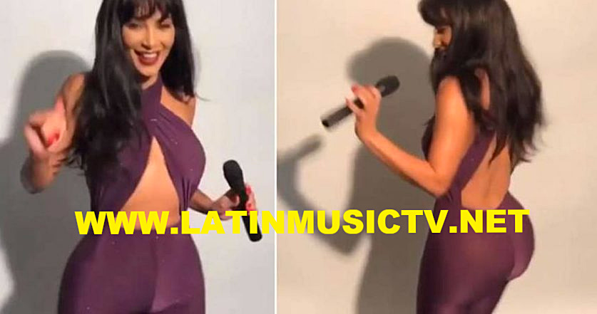 Kim Kardashian se convierte en Selena Quintanilla para Hallowen