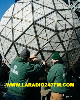 Últimos preparativos en Nueva York para despedir el año en Times Square