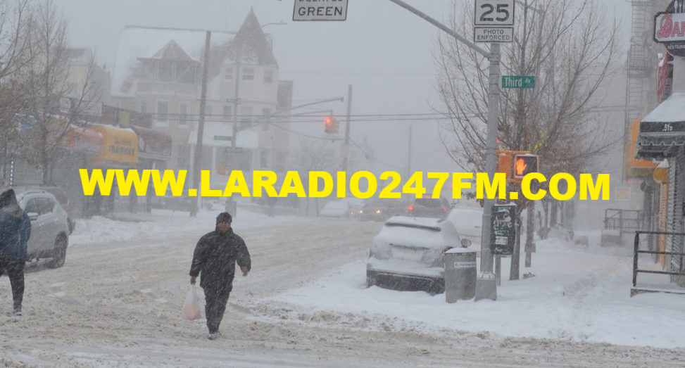 New Jersey queda forrado de nieve tras paso de tormenta invernal