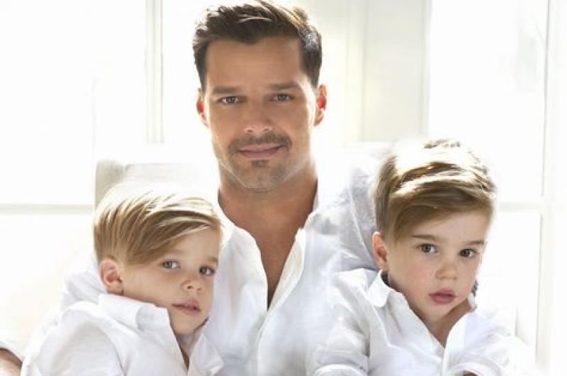 Ricky Martin desearía que sus hijos fueran gay