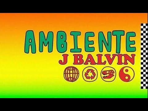 LA SUPER CABINA DE LARADIO247FM.COM  PRESENTA LOS 10 MÁS SONADOS DE LA SEMANA  POSICION No. 5 J BALVIN AMBIENTE