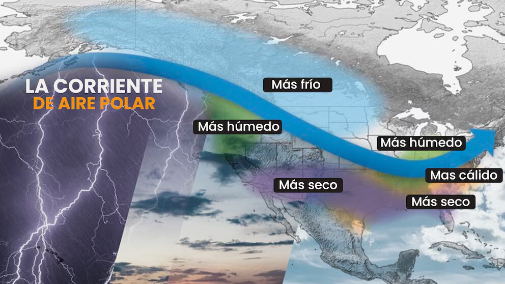 El efecto de La Niña en EEUU: podría provocar temperaturas gélidas en el norte y sequías en el sur